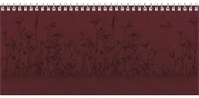 Produktbild von Tisch-Querkalender Nature Line Flower 2026 - Tisch-Kalender