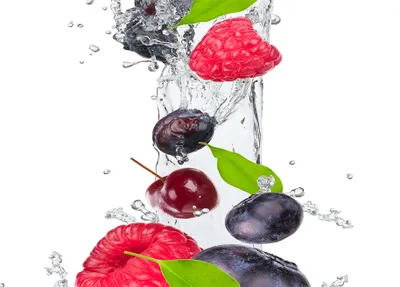 Produktbild von Tulup Glas-Bild -140x70- Wandkunst Dekorative Wand für Küche & Wohnzimmer - Essen & Getränke - Obst Wasser - Mehrfarbig