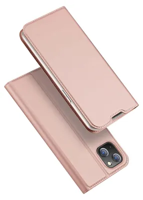 Zdjęcie produktu dla Dux Ducis Skin Pro kabura etui pokrowiec z klapką iPhone 14 Plus różowy