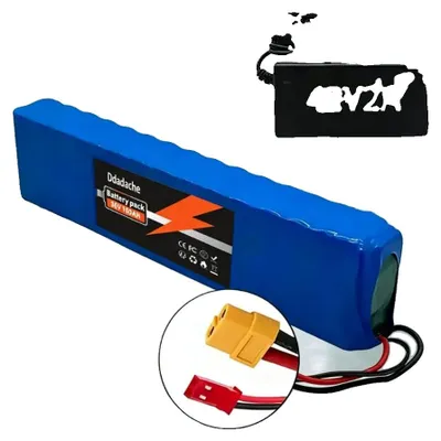 Produktbild von Lithium-Ionen-Batterie, 100000 mAh Kapazität, Intelligentes BMS, XT60-JST-Ladegerät, 36V-f