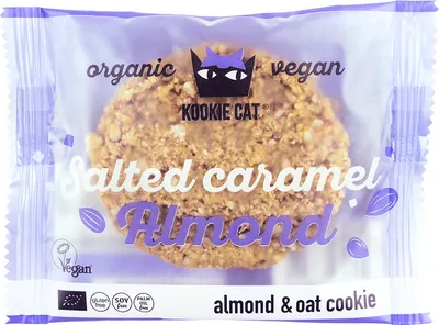 Image de Kookie Cat - Caramel salé et amande - 50g