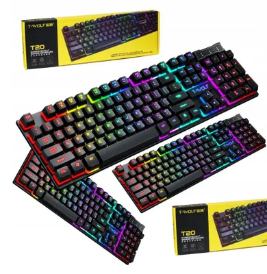Zdjęcie produktu dla Klawiatura gamingowa dla graczy do komputera gier TF20