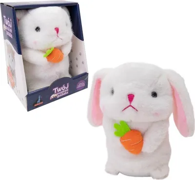 Obrázek produktu pro Mluvící králík - váš mluvící kamarád, který opakuje slova a baví vás celé hodiny! Perfektní společník pro děti a nejen pro ně!