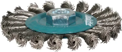 Produktbild von Makita Rundbürste gezopft 115xM14 INOX - D-77534