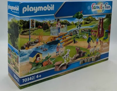 Produktbild von PLAYMOBIL Family Fun 70342 Erlebnis-Streichelzoo