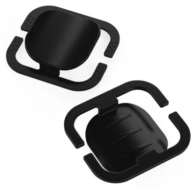 Image de Support de masque "casque" set de 2 pièces noir