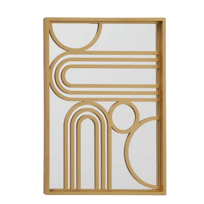 Produktbild von Boltze Ilija, Rechteckig, Rahmen (Bereich), MDF-Platten, Gold