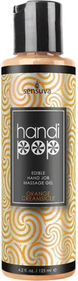 Produktbild von Sensuva Handipop Massagegel – Aromatisiertes Gleitmittel, Orange Creamsicle, 125 ml