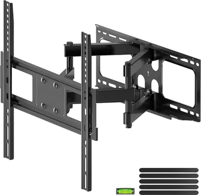 Productafbeelding van Wandbeugel voor televisies van 23-70 inch - Wandbeugel geschikt voor een 65-inch televisie, met verstelbare draai-, kantel- en uitschuiffunctionaliteit