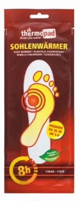 Productafbeelding van thermopad® 78092-1, thermopad® warmteinzetstukken, zelfklevend, 78092-1, maat M (maat 38-39), wit, 10 stuks.