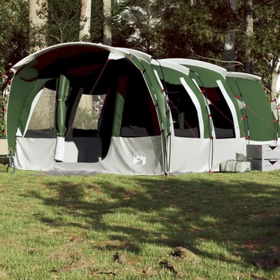 Produktbild von "2026 Aktion"Tunnel-Familienzelt - Outdoor Wetterfest Terrasse - 8 Personen Grün Wasserdicht GermanyMöbel 90729 - Campingzelte