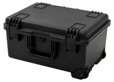 Produktbild von Tragbarer Hartschalen-Kamerakoffer für Flugreisen, Schwarz, 54x41,5x29 cm