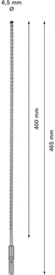 Immagine prodotto di Bosch EXP SDS plus-7X punta, 6,5x400x465m