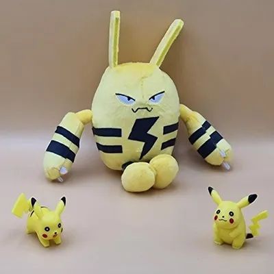 Produktbild von Pokemon Elekid Kuscheltier - 17 cm Plüschtier Elekid