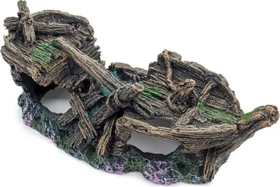 Produktbild von Happet - Dekoration für das Aquarium Schiffswrack 18cm Happet
