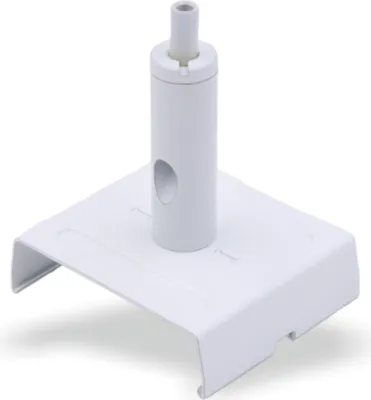 Produktbild von Drahtseilhalter / Gripper 15, mit Clip für eckige Ivela 3-Phasenschienen | weiß