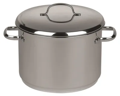 Hochkochtopf 20 cm, 4,1 l, Edelstahl, Gold, mit Deckel