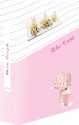 Produktbild von PRICARO Rezeptordner "Cupcake", A4, 1 Stück