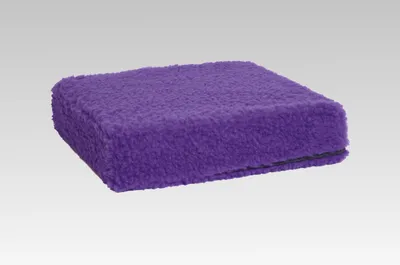 Produktbild von Stuhlkissen Sitzerhöhung Aufstehhilfe Wolle lila 40/40/10 cm lila 40 x 40 x 10 cm