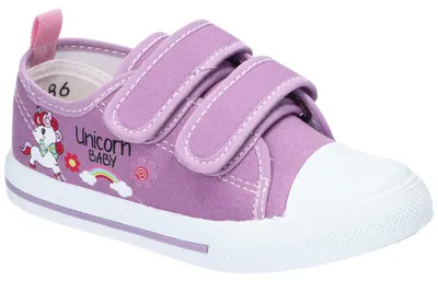 Produktbild von American Club TEN186, Mädchen Sneaker Klettverschluss Leder-Einlegesohle weißer Boden, Lila 26