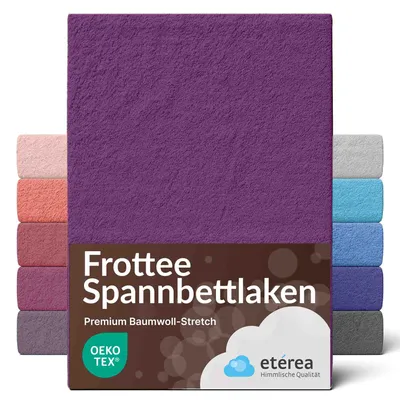Obrázek produktu pro Froté napínací prostěradlo étérea, 80 % bavlna, 20 % polyester, 140 × 200 – 160 × 200 cm