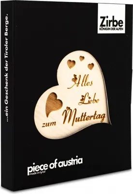 Produktbild von Zirbenherz Mini Alles Liebe zum Muttertag