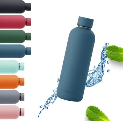 Produktbild von Trinkflasche aus Edelstahl in petrol 0,5 L