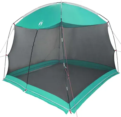 Image de Tente moustiquaire avec toit vidaXL, vert d'eau, 320 x 320 x 218 cm