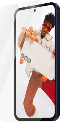 Produktbild von PanzerGlass SAFE. by ® Displayschutz Samsung Galaxy A56 5G | Ultra-Wide Fit, Samsung, Samsung - Galaxy A56 5G, Trockene Anwendung, Kratzresistent, Schockresistent, Transparent, 1 Stück(e)