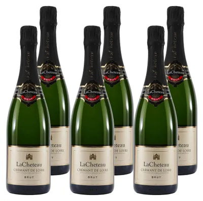 Produktbild von La Cheteau Cremant de Loire Brut (6 x 0,75L)