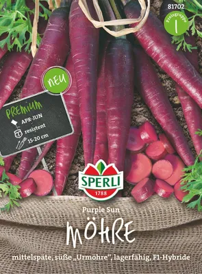 Produktbild von Sperli Möhren Purple Sun - Gemüsesamen