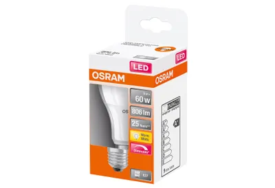 Image de Osram Parathom Classic LED 60 ampoule réglable E27 8.8W/827 Osram | Parathom Classic LED | E27 | 8.8 W | Blanc chaud