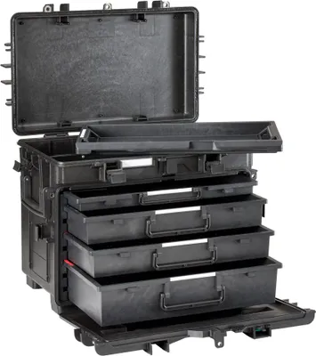 Produktbild von Explorer Cases 5140 Trolley Schwarz mit Schubladen