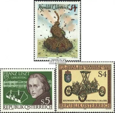 Produktbild von Briefmarken Österreich 1986 Mi 1865,1866,1868 (kompl.Ausg.) postfrisch Sondermarken