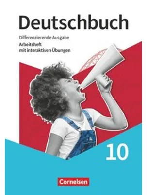 Obrázok produktu pre Deutschbuch 10. Schuljahr - Sprach- und Lesebuch - Differenzierende Ausgabe 2020 - Arbeitsheft mit interaktiven Übungen