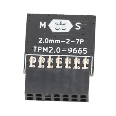 Obrázok produktu pre Modul TPM 2.0,Čip TPM,14pinový modul TPM 2.0,Vzdialená karta TPM 2.0,Bezpečnostný modul šifrovania TPM 2.0,Bezpečnostný modul šifrovania