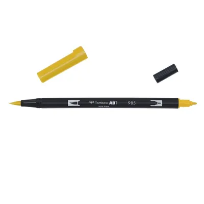 Produktbild von Tombow Tombow ABT Dual Brush Pen 985 Chromgelb