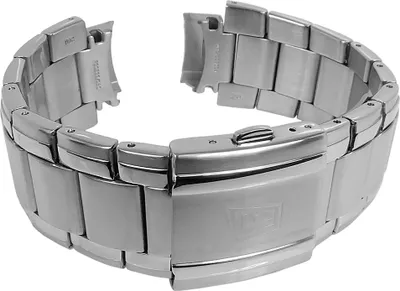 Produktbild von Festina Herren Uhrenarmband 17mm Edelstahl silbern Faltschließe F20522