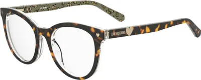 Produktbild von Love Moschino MOL592 Havana pattern 51/18/140 Damen Brillen
