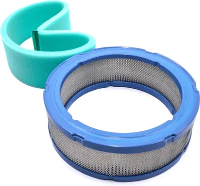 Produktbild von vhbw Filter-Set kompatibel mit Briggs & Stratton 295400, 295300, 296400, 295700 Rasenmäher-Motor - 2x Ersatz-Filter (1x Luftfilter, 1x Vorfilter)