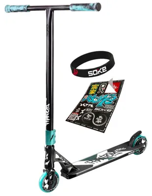 Image de SOKE 1510 Trottinette freestyle XTR Phantom, couleur turquoise