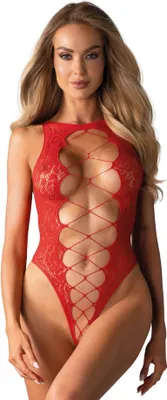 Image de Sous-vêtements-B120 body rouge S/M/L