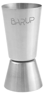 Produktbild von BarUp Cocktail-Messbecher Jigger Barmaß 20/40ml ⌀40xH80mm Edelstahl HENDI