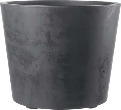 Produktbild von Deroma Pflanztopf Millennium mit Rollen Ø 59 cm Anthrazit