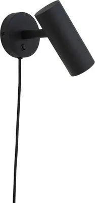 Zdjęcie produktu dla Paris lampa ścienna 10x22x15cm czarny.