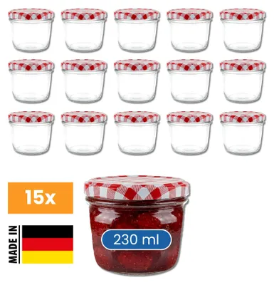 Produktbild von 15er Marmeladenglas 230 ml EUROHOME®