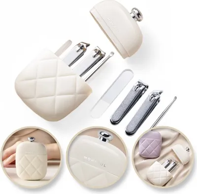 Imagen del producto de Kit de accesorios para manicuras ECARLA, crema AK10K