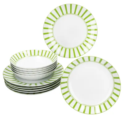 Obrázok produktu pre 12-dielna porcelánová súprava riadu pre 6 osôb