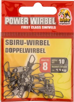 Produktbild von Tönnchenwirbel mit Doppelkarabiner Gr. 10