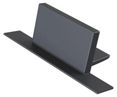 Produktbild von Maytoni Stromschienen Abdeckung, Endcap Schwarz Aluminium
